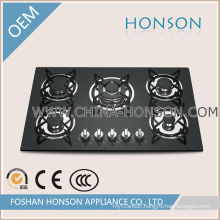 Newest Factory Sale Electric Stove Cooking 5 Burner Gas Hob